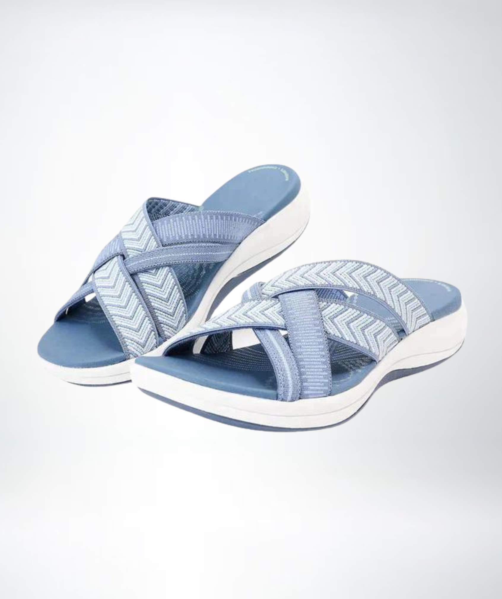 Sandals : Sandalen Dames Beige - Nova Orthopedische in Blauw van Pantino