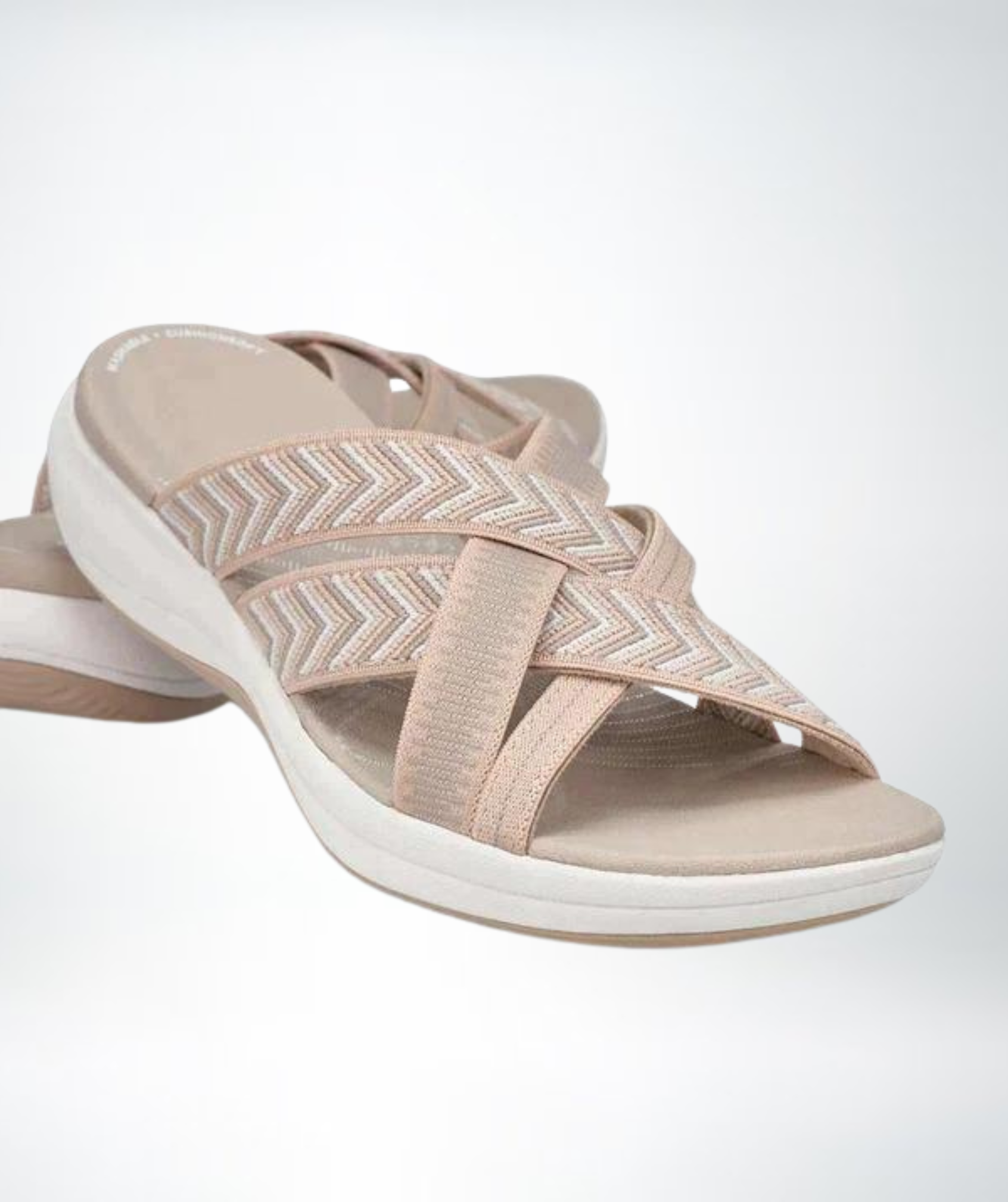 Sandals : Sandalen Dames Beige - Nova Orthopedische in van Pantino