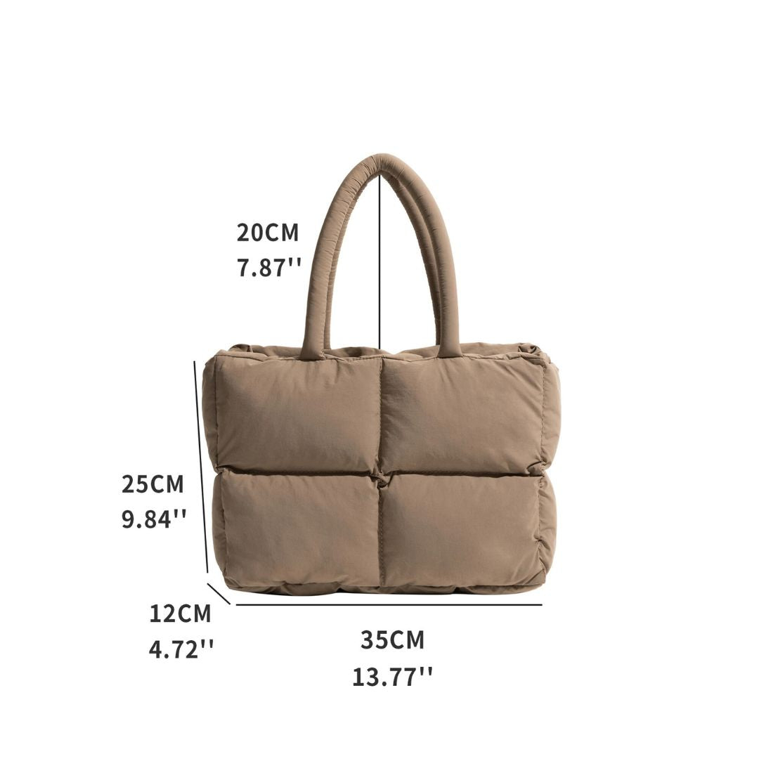 bags : Schoudertas Bruin - S.f.y. - Puffer in van Pantino