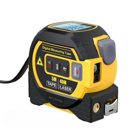 gadgets : Laser Afstandsmeter Geel - Ultieme Nauwkeurige Meting - Digitaal in van Pantino