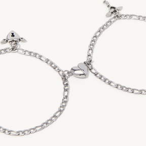 Bracelet : Armband Goud - Love Connection in Zilver van Pantino