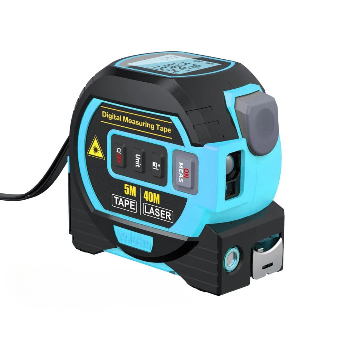 gadgets : Laser Afstandsmeter Geel - Ultieme Nauwkeurige Meting - Digitaal in van Pantino