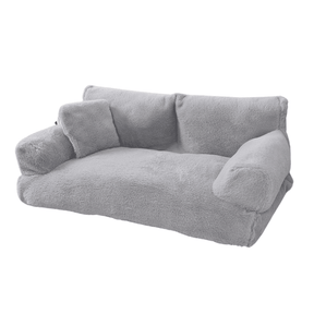 pets : Kalmerende Huisdier Bankhoes Lichtgrijs - Rustgevend Sofa Comfort - Microvezel in van Pantino