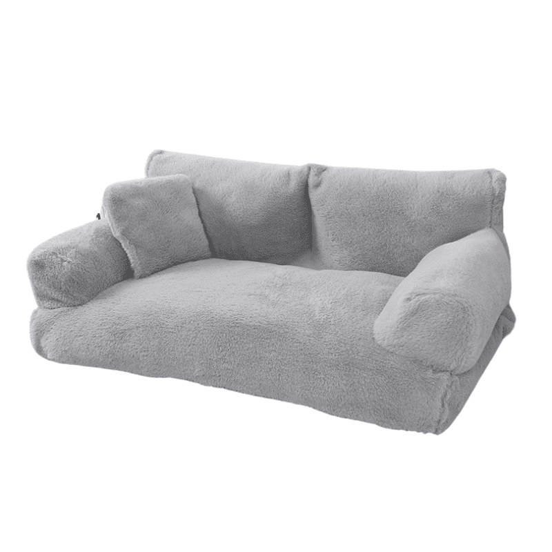 pets : Kalmerende Huisdier Bankhoes Lichtgrijs - Rustgevend Sofa Comfort - Microvezel in van Pantino
