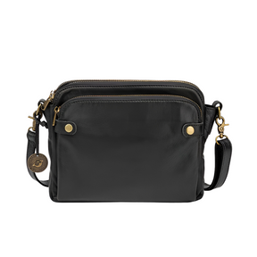 bags : Schoudertas Bruin - AgentBag - Leren Crossbody Schoudertassen in van Pantino