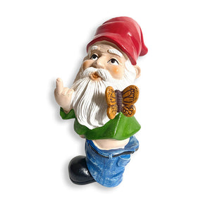 home & garden : Resin Dwarf jonge dwerg - Woonaccessoire in kerstman van Pantino