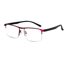 Reading Glasses : Intelligent Reading Glasses Dames - Zwart in Rood van Pantino