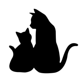 gadgets : Motion-Sensor Kattenlamp - LED Nachtlampje - Bewegingssensor in Paar katten. van Pantino