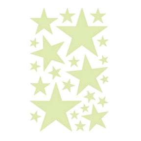 home & garden : Luminous Stars Stickers Kinderen in Grote Sterren van Pantino