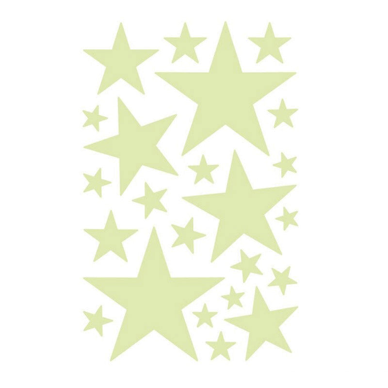 home & garden : Luminous Stars Stickers Kinderen in Grote Sterren van Pantino