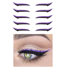 Eyeliner Sticker : Perfect Eyeliner Sticker Dames - Goud in Paars van Pantino