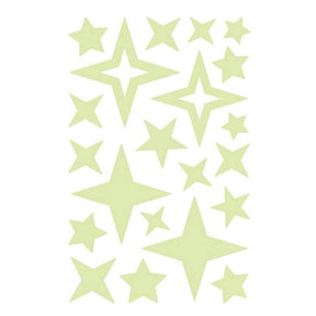 home & garden : Luminous Stars Stickers Kinderen in Ruiten van Pantino
