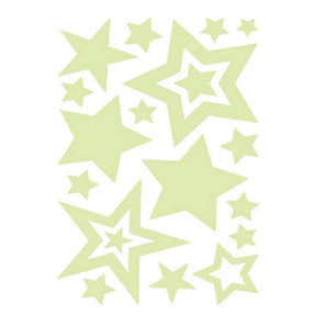 home & garden : Luminous Stars Stickers Kinderen in Gemengde Sterren van Pantino