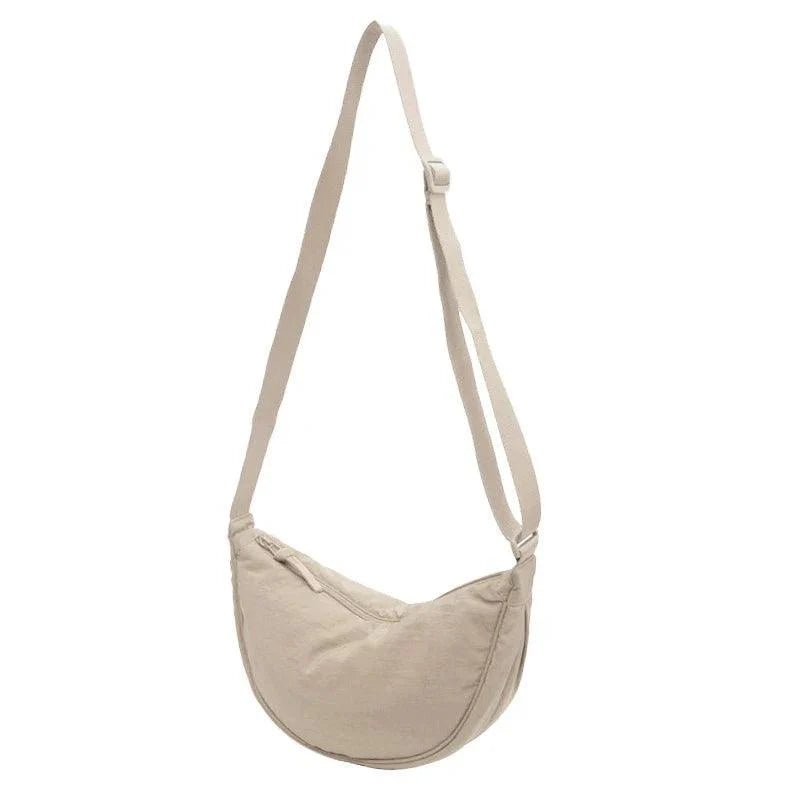 Tassen : Mila Trendy Schoudertas - Beige in Beige van Pantino