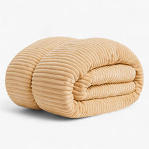 home & garden : Knuffelig Dekbed Winterdekbedovertrek - Turquoise in Khaki van Pantino