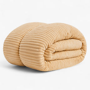 home & garden : Knuffelig Dekbed Winterdekbedovertrek - Turquoise in Khaki van Pantino