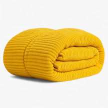 home & garden : Knuffelig Dekbed Winterdekbedovertrek - Turquoise in Geel van Pantino