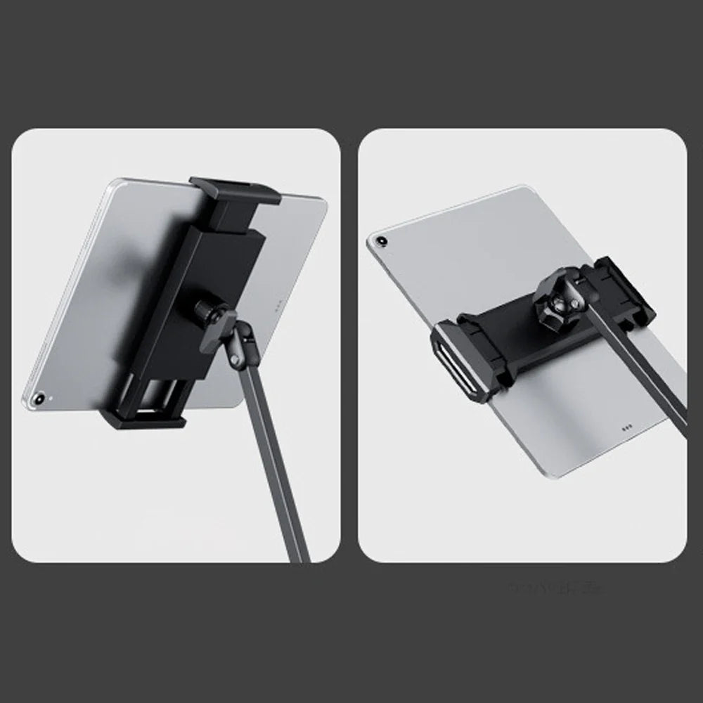 Tablet Stand : Verstelbare Tablet Houder - Stabiel Bureau Bed Keukentafel - Aluminium in van Pantino