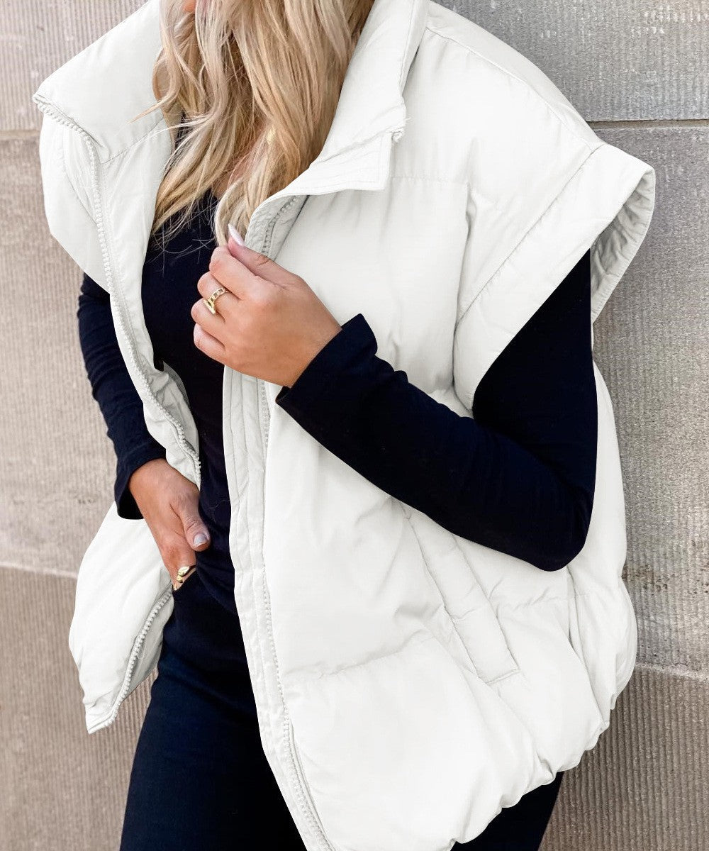 Autumn Collection : Veste Élégante à Manches Tendance Femme Autumn Collection in Blanc van Pantino