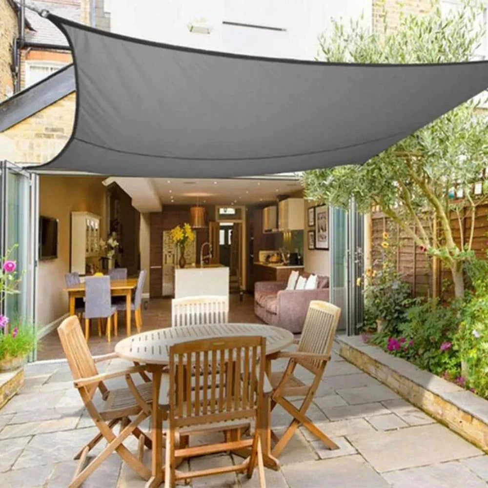 outdoor equipment : GardenFeel Schaduwdoek - Waterafstotend & Beschermend, Decoratief voor Jouw Balkon of Terras Heren Grijs in Grijs Zonder Montageset van Pantino