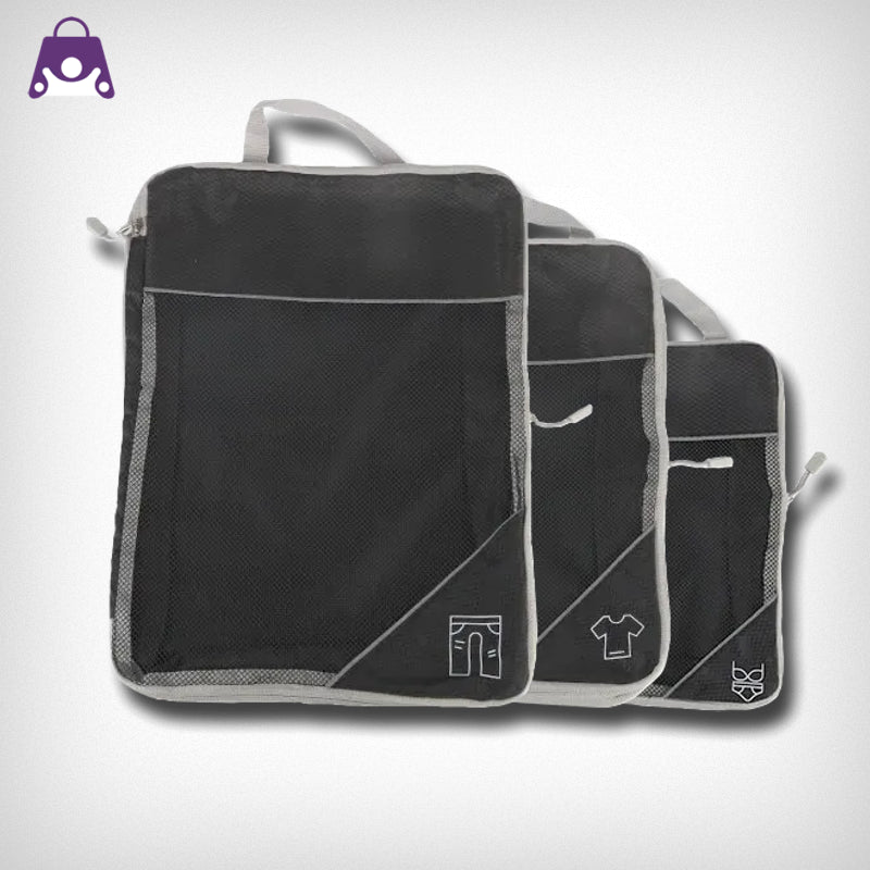bags : Compressie Inpakblokken Set - Stressvrij Reizen Slim Inpakken - Nylon in van Pantino