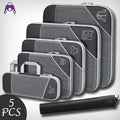 Compressie Inpakblokken Set - Stressvrij Reizen Slim Inpakken - Nylon