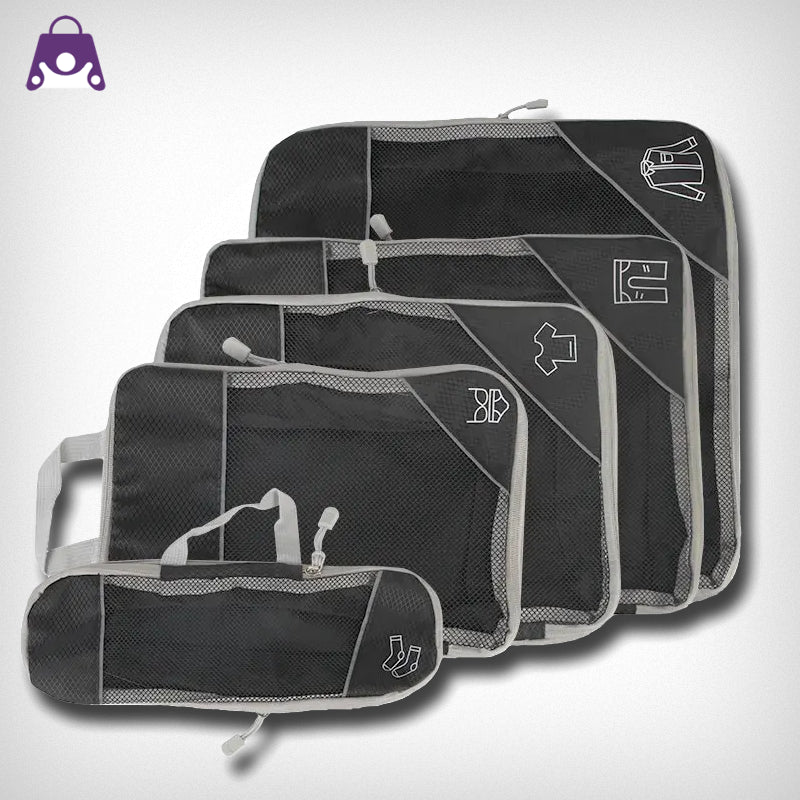 bags : Compressie Inpakblokken Set - Stressvrij Reizen Slim Inpakken - Nylon in van Pantino