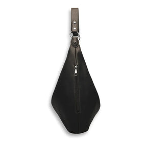 bags : Kaia Vegan Leren Hobo Tas - Wijnrood in van Pantino