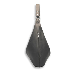 bags : Kaia Vegan Leren Hobo Tas - Wijnrood in van Pantino