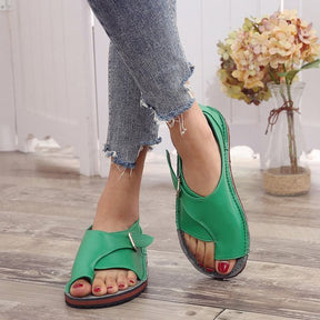Sandals : Romantische Huwelijks Sandalen Dames - Elegante Sandalen voor een Betoverende Bruiloft - Donkerblauw in Groen van Pantino
