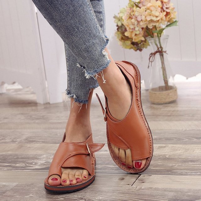 Sandals : Romantische Huwelijks Sandalen Dames - Elegante Sandalen voor een Betoverende Bruiloft - Donkerblauw in Bruin van Pantino