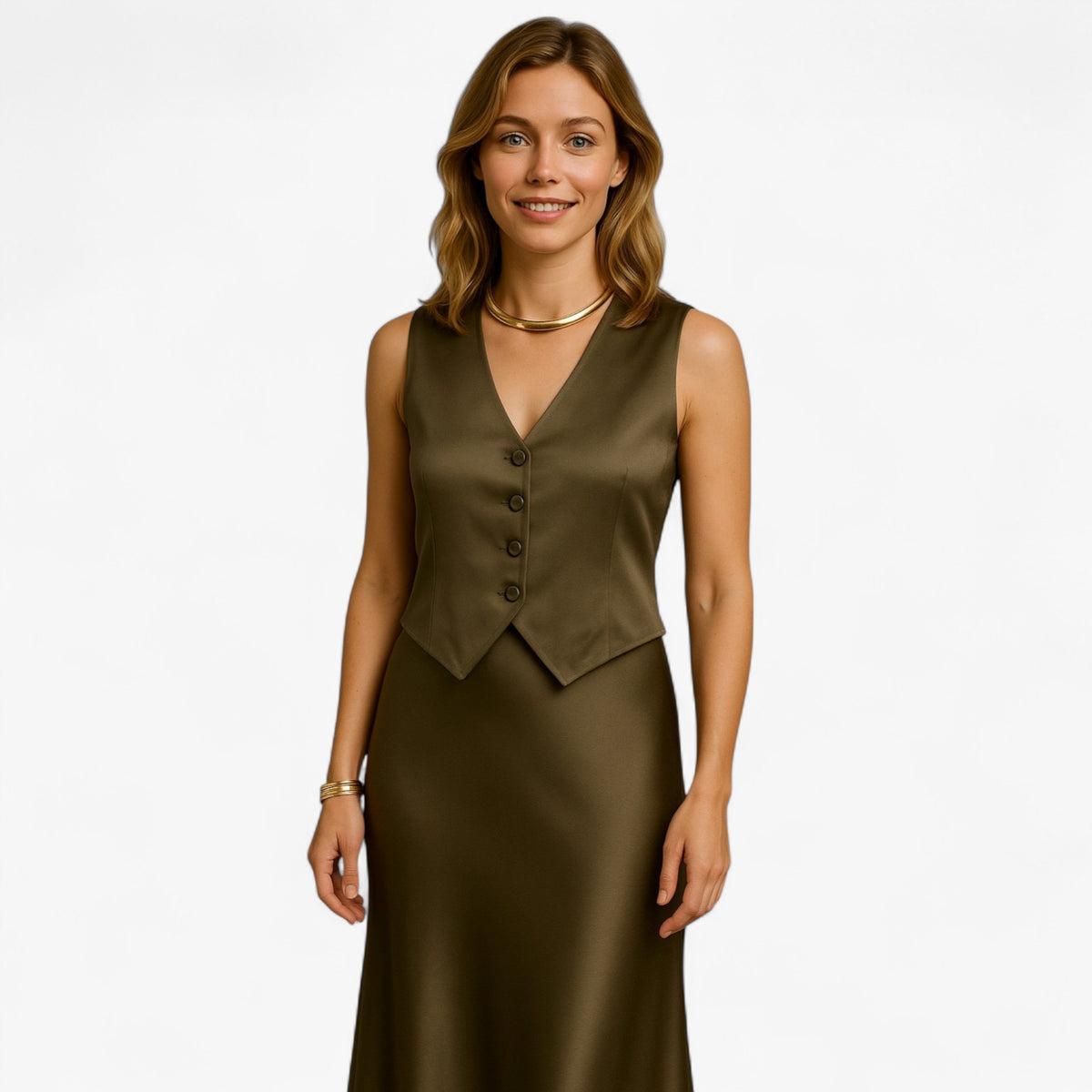 Women Set : Rok Dames - Elegante Top en Set in van Pantino