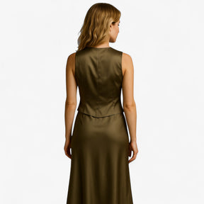 Women Set : Rok Dames - Elegante Top en Set in van Pantino