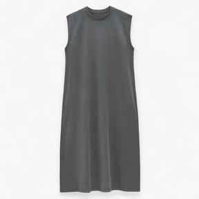 Women's Dress : Zomerjurk Dames Zwart - Lange Polyester in Donkergrijs van Pantino