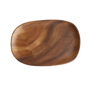 home & garden : Elegante Borden in Walnoot en Acacia - Premium Houten Servies voor Entertainment Stijl in van Pantino