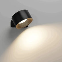 home & garden : 360° Draadloze Oplaadbare Wandlamp - Zwart in Zwart van Pantino