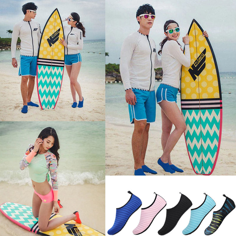outdoor equipment : Protective Water Shoes Dames - Lichtblauw in van Pantino