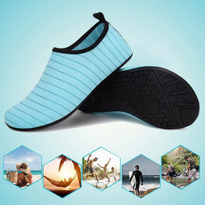 outdoor equipment : Protective Water Shoes Dames - Lichtblauw in van Pantino