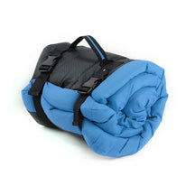 pets : Orthopedisch Rood Hondenreismat in 90x60cm Blauw van Pantino