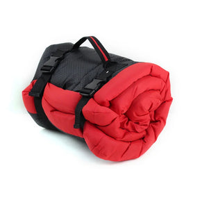 pets : Orthopedisch Rood Hondenreismat in 90x60cm van Pantino