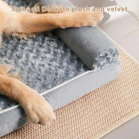 pets : Orthopedisch Waterdicht Grijs Hondenbed in van Pantino
