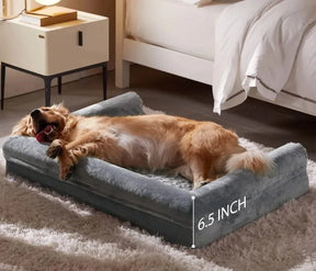 pets : Orthopedisch Waterdicht Grijs Hondenbed in van Pantino