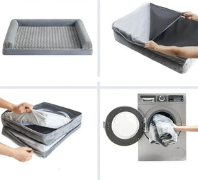 pets : Orthopedisch Waterdicht Grijs Hondenbed in van Pantino