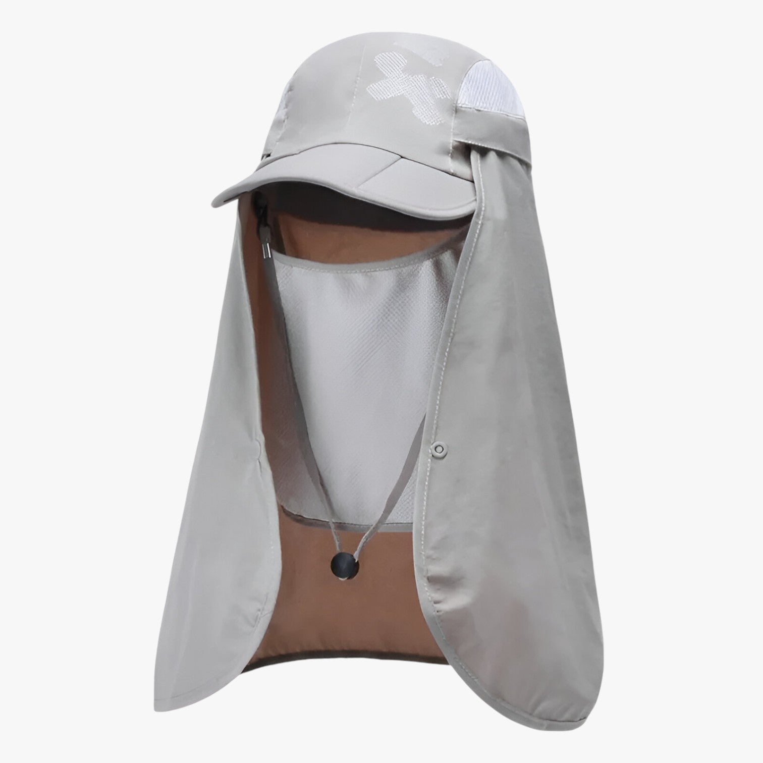 Hats : UV-beschermende Zomerhoed Dames - Waterdicht & Opvouwbaar - Khaki in Lichtgrijs van Pantino