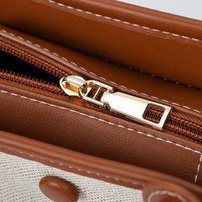 bags : Tote Bag Dames Blauw - Mini Classy - Kleine Handige Tas voor in van Pantino