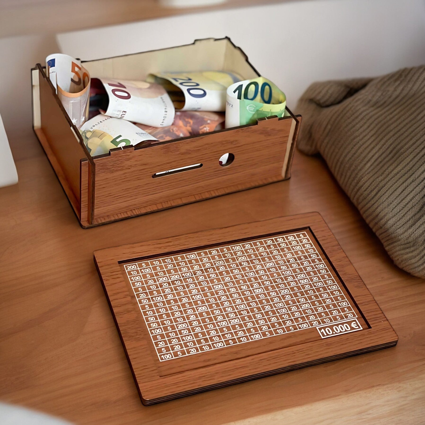 home & garden : WealthWarden - Organiser voor Houtsparen - Lichtbruin in van Pantino