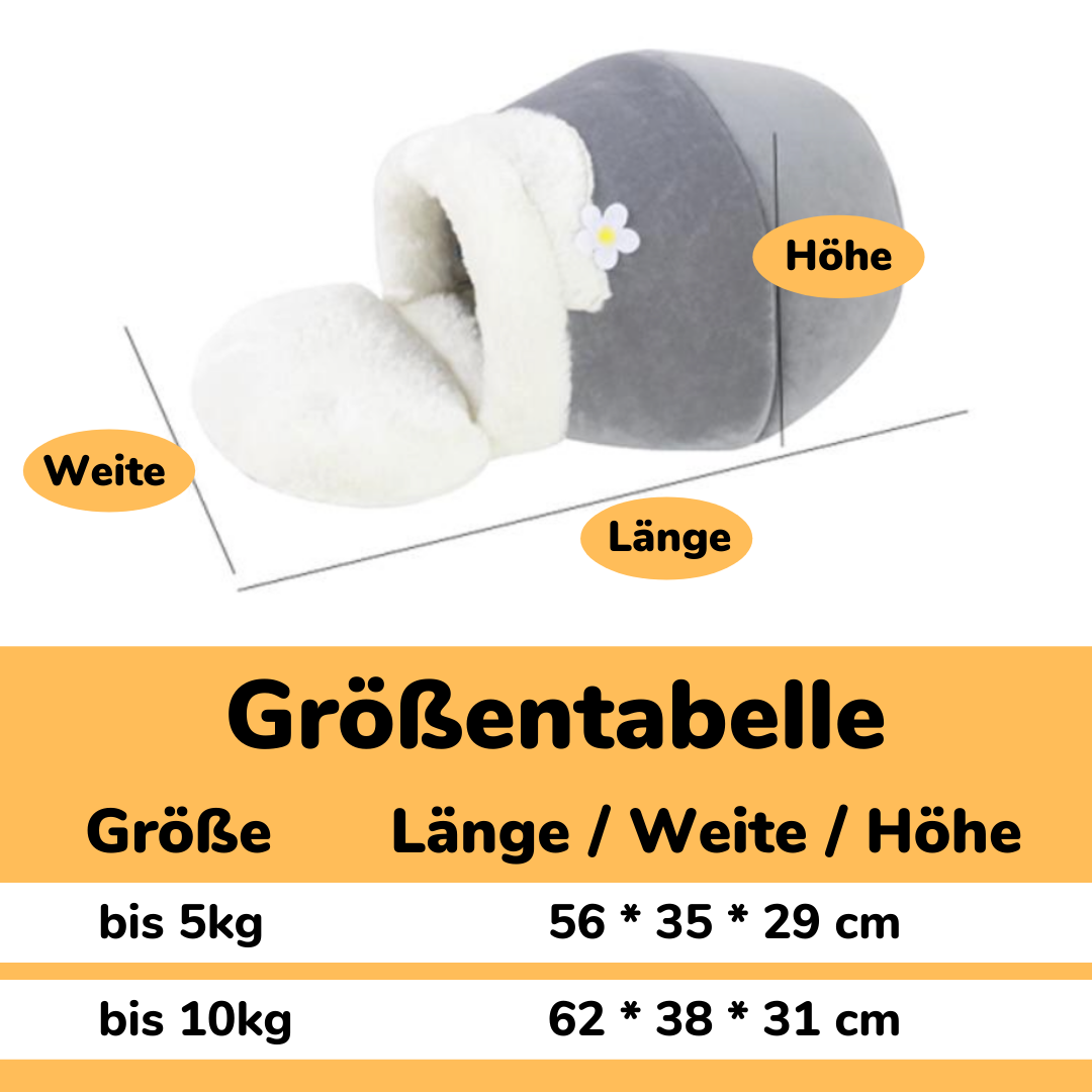 pets : Gezellige 3-in-1 Kattenhol Katoen - Groen in van Pantino