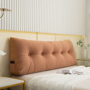 home & garden : Luxe Chic - Ergonomisch Wigkussen voor Ultiem Comfort - Donkergroen in Zalm van Pantino