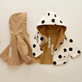 Jacket : Jas Unisex Beige - Veelzijdige 2-in-1 Reversible - Dubbel de Stijl, Dubbel het Plezier in van Pantino