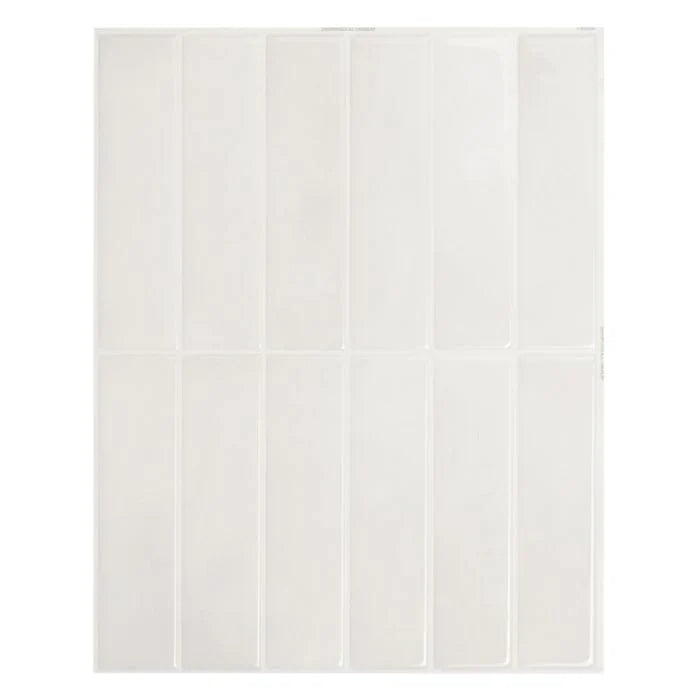 home & garden : Harmony Tegels - 4 Stuks Decoratieve Keramische Tegels in Wit van Pantino